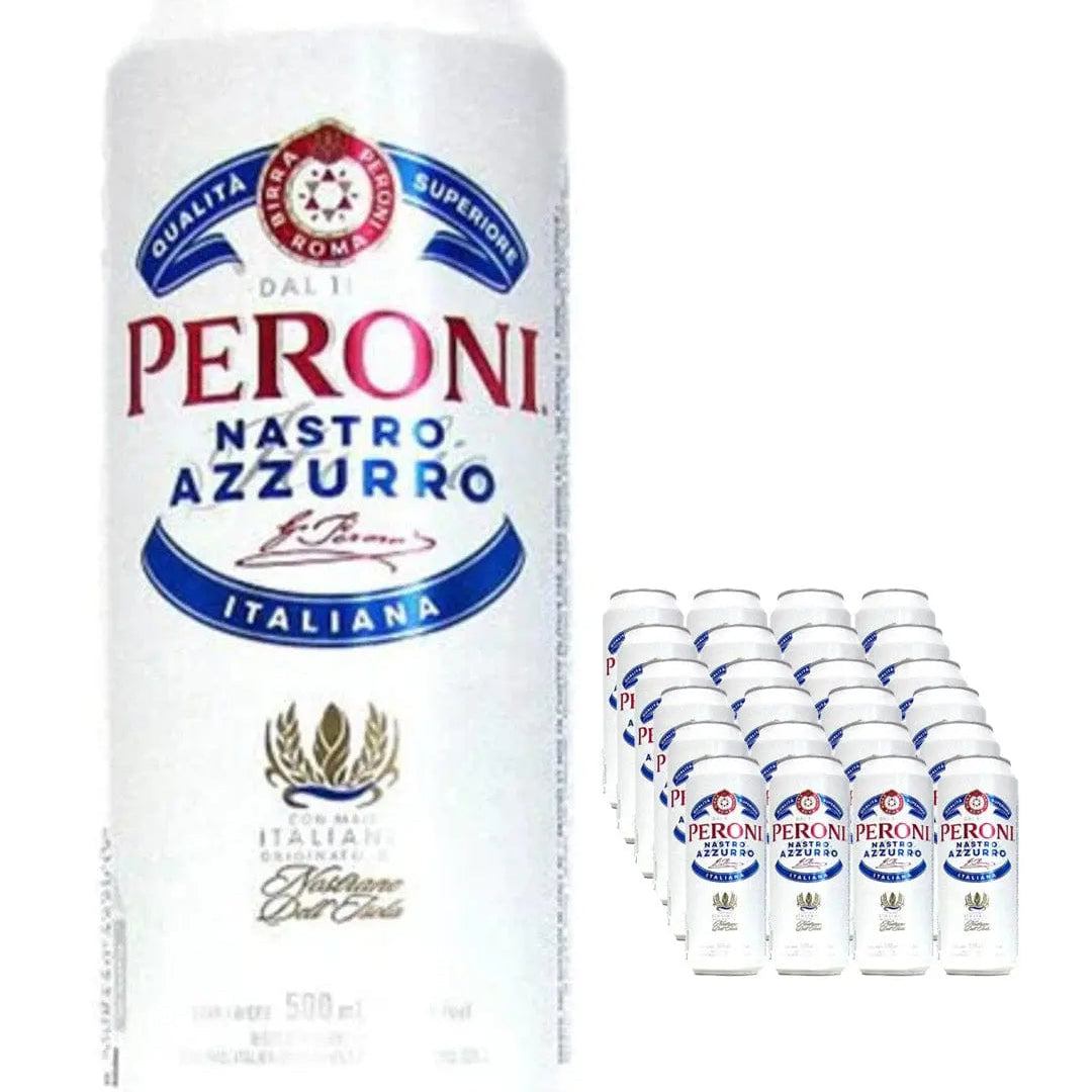 Peroni Nastro Azzurro Premium Lager Cans Multipack, 24 x 440 ml