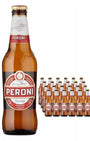Peroni Red Label Premium Lager Beer Multipack, 24 x 330 ml
