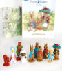 Phidal - Rabbit Peter Figurine Toy English Activity and Story Book