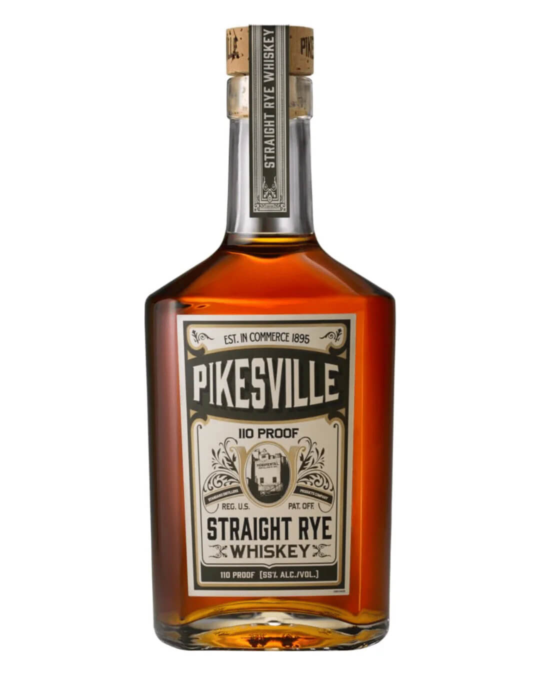Pikesville 6 Year Old 110 Proof Straight Rye Whiskey, 70 cl