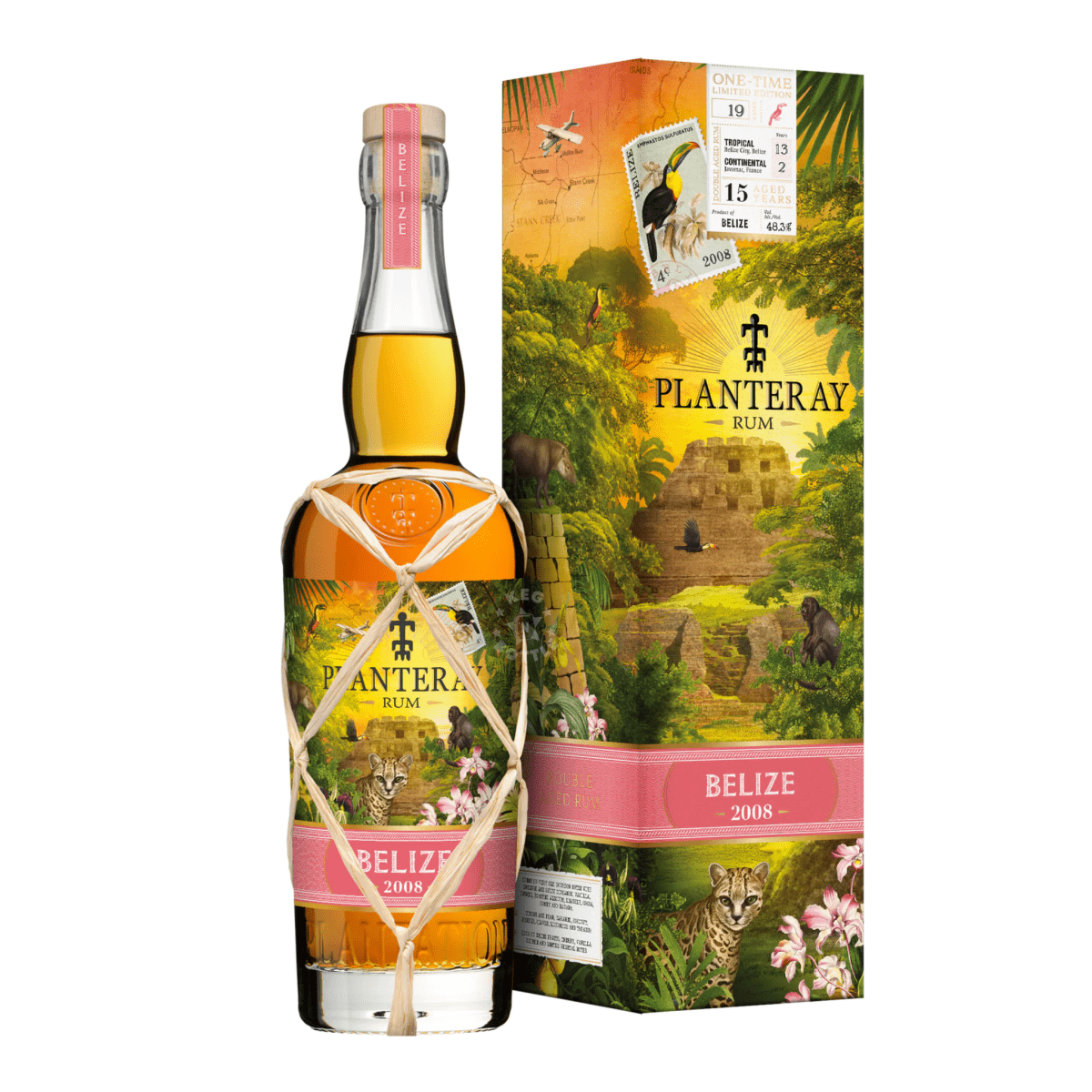 Planteray 15 Year Belize 2008 Limited Edition Rum (750 ml)