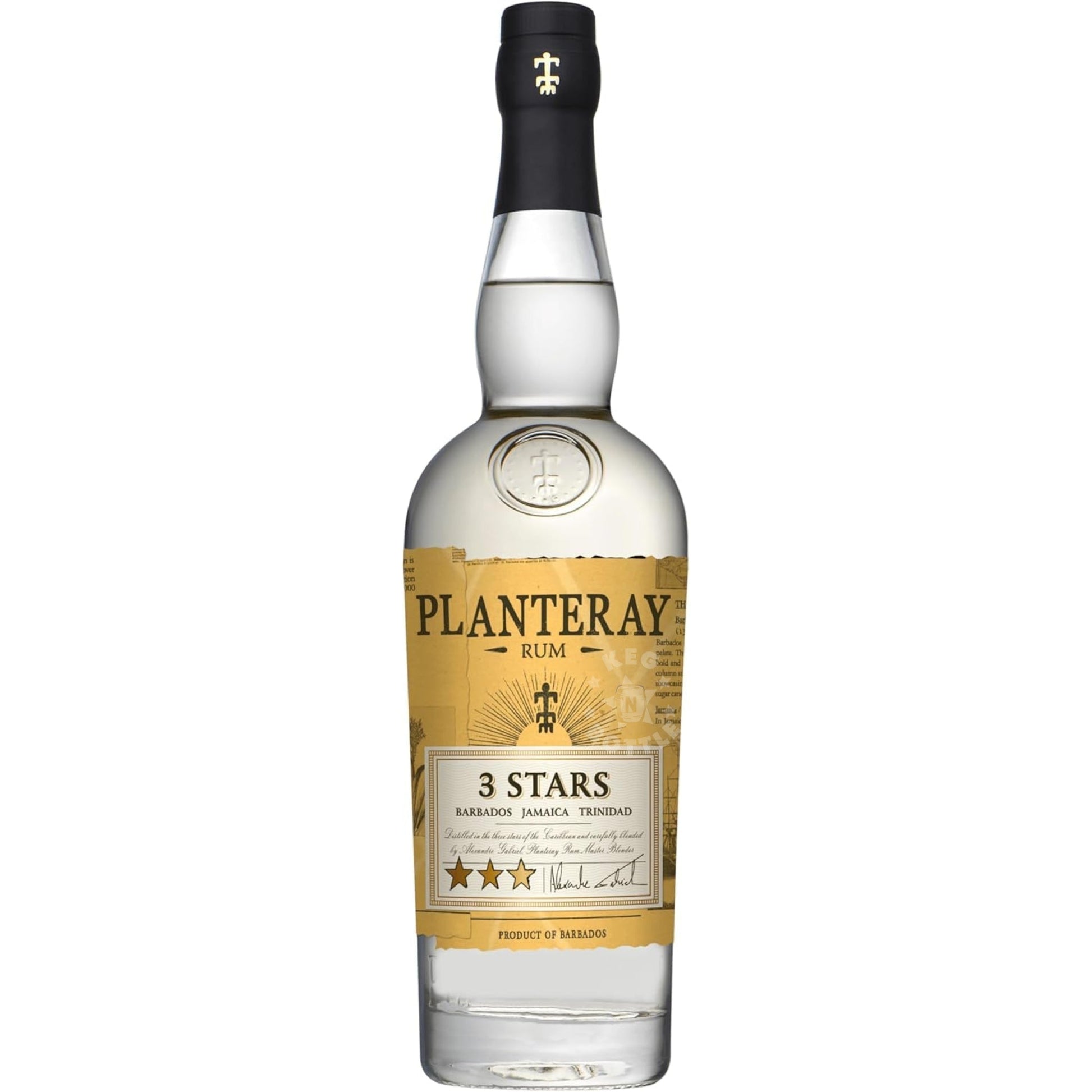Planteray 3 Star White Rum (750 ml)