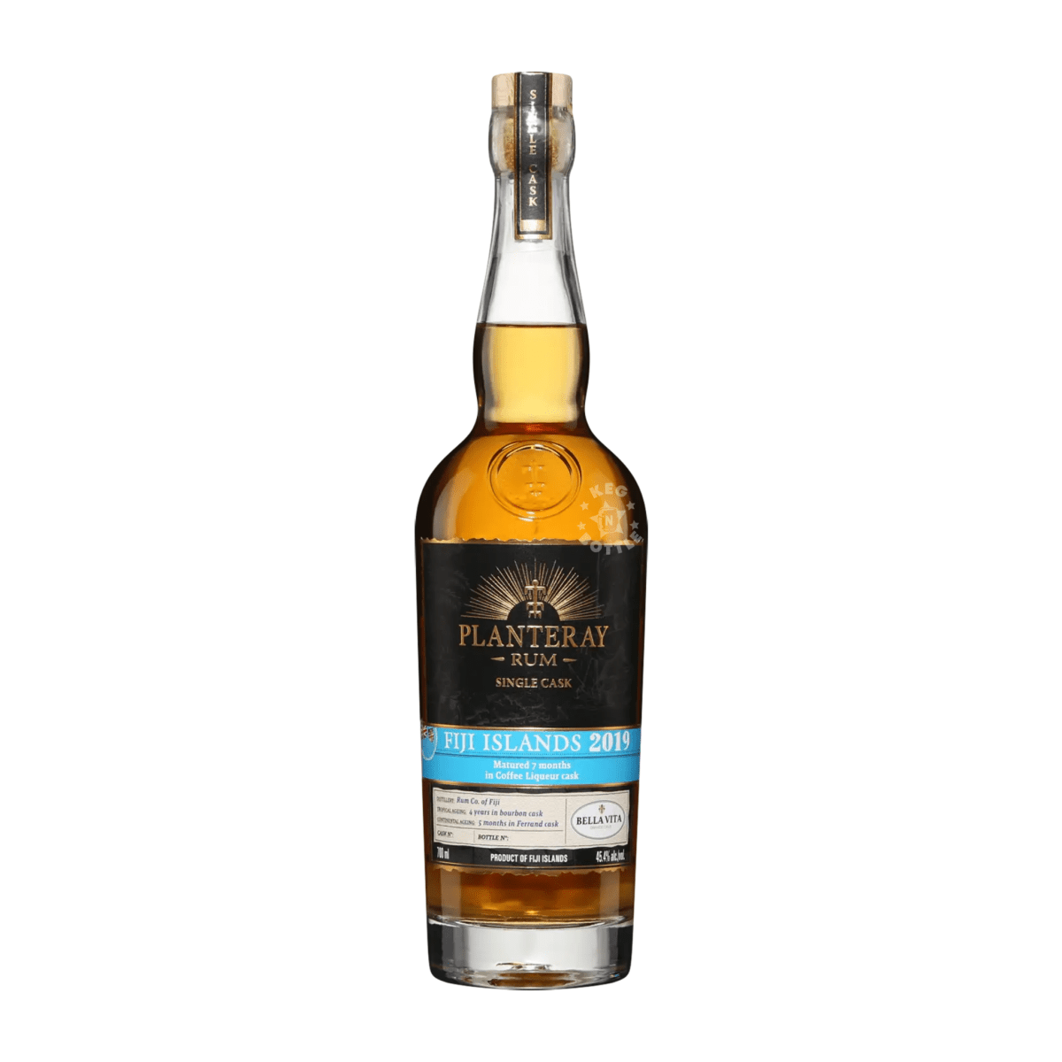 Planteray 4 Year SIngle Cask Fiji Rum (750 ml)