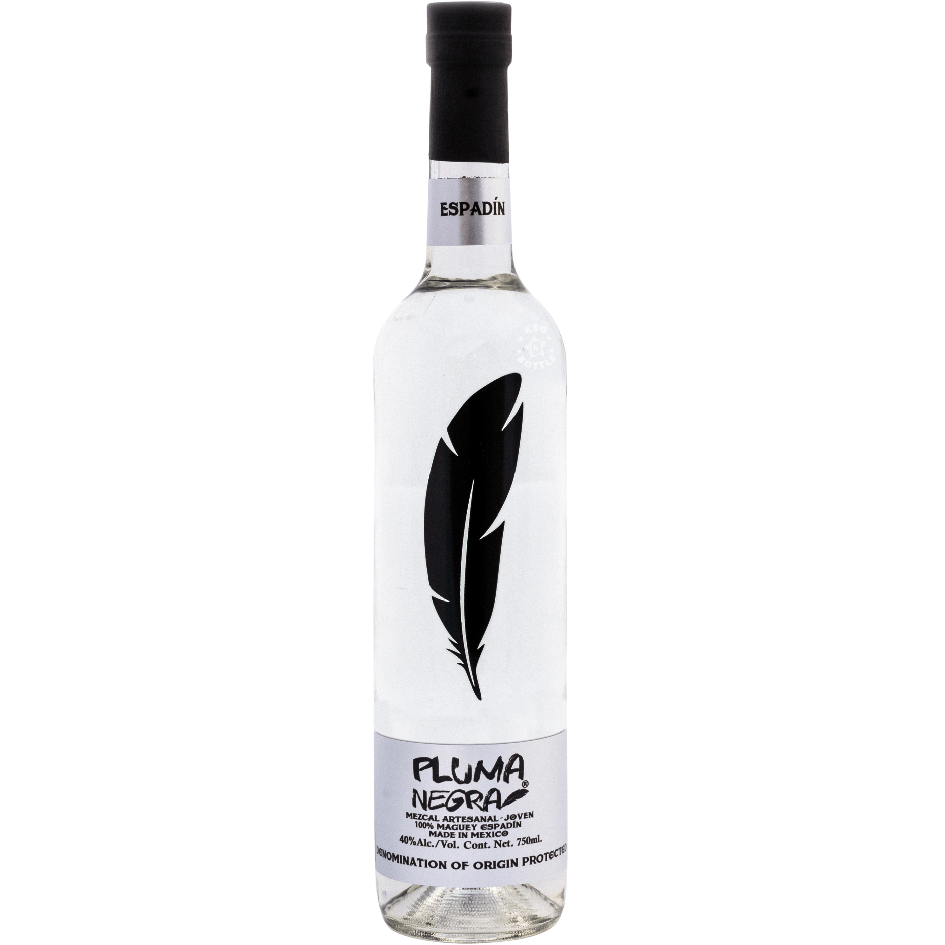 Pluma Negra Espadin Silver (750ml)
