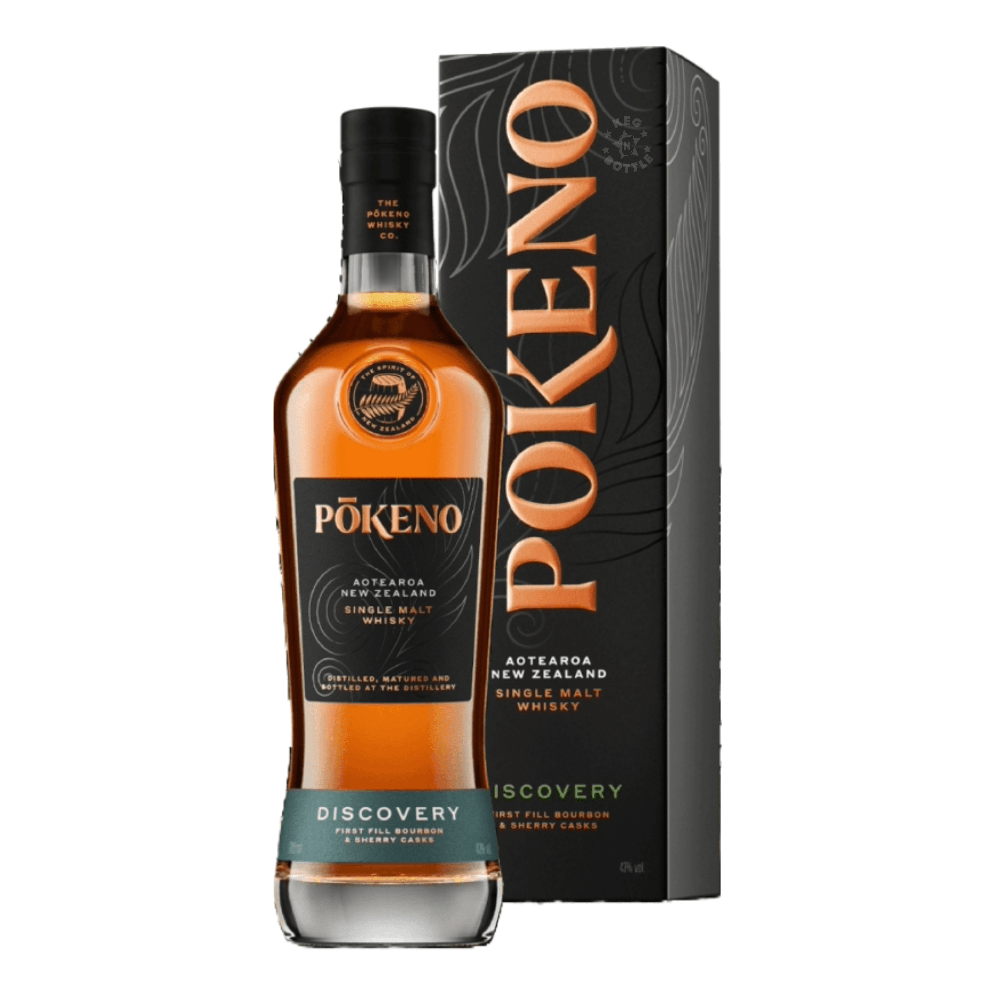 Pokeno Discovery Single Malt Whiskey (750 ml)