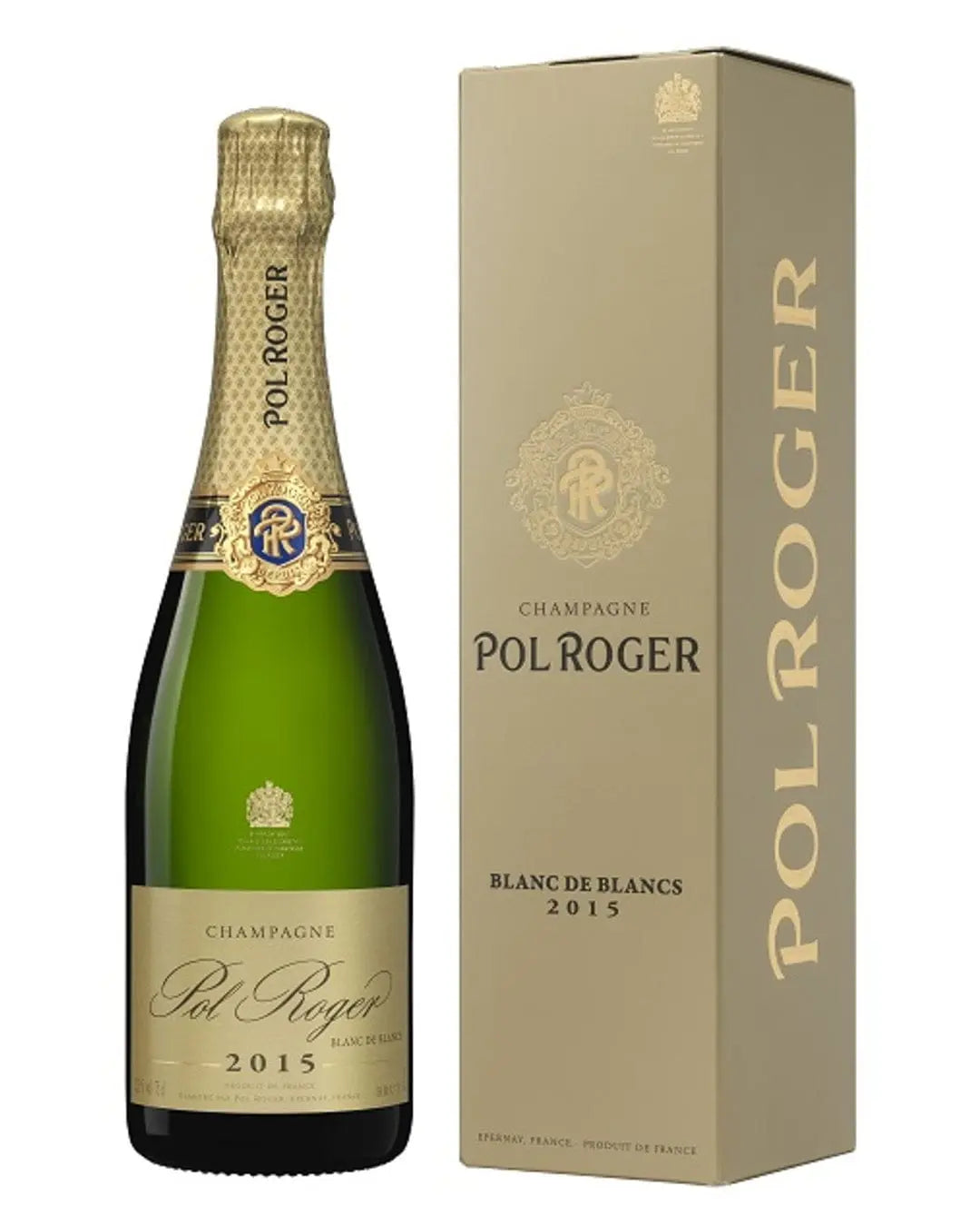 Pol Roger Blanc de Blancs Vintage 2015 Champagne Gift Box, 75 cl