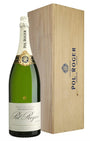 Pol Roger Brut Reserve Jeroboam in Wooden Box, 3 L