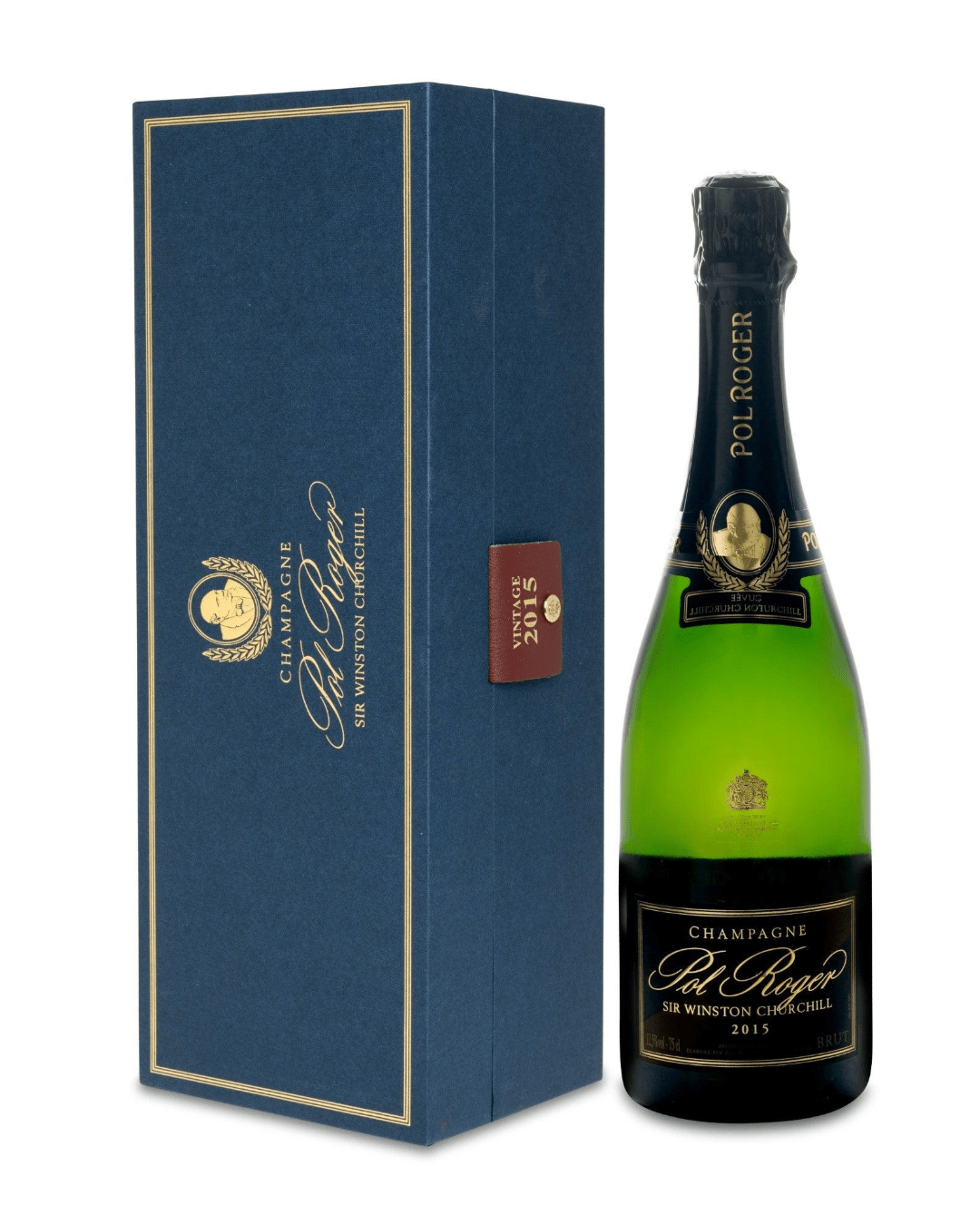Pol Roger Cuvee Sir Winston Churchill 2015 Champagne Gift Box, 75 cl