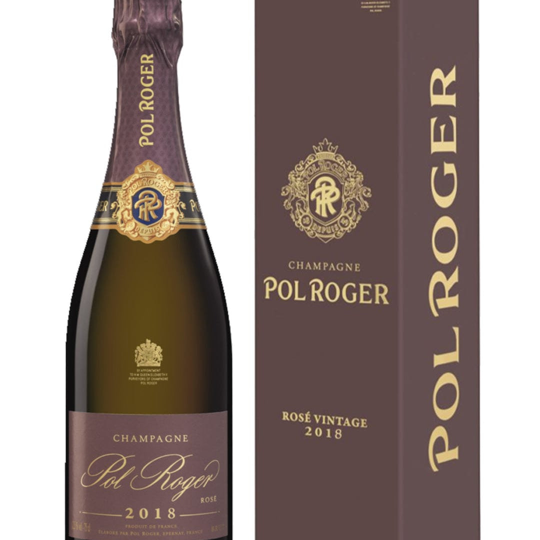 Pol Roger Rosé Vintage 2018 Champagne Gift Box, 75 cl