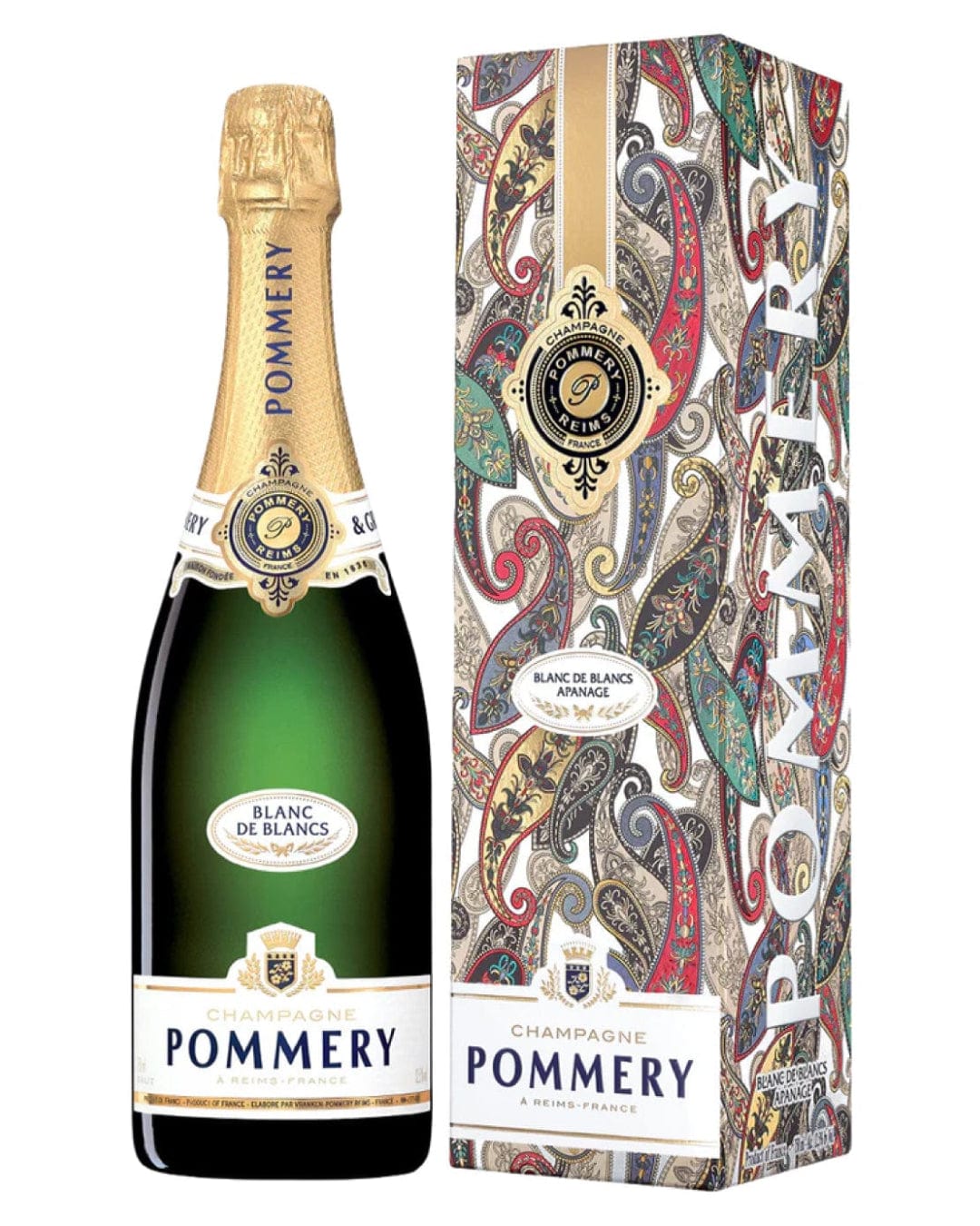 Pommery Apanage Blanc de Blancs Champagne, 75 cl