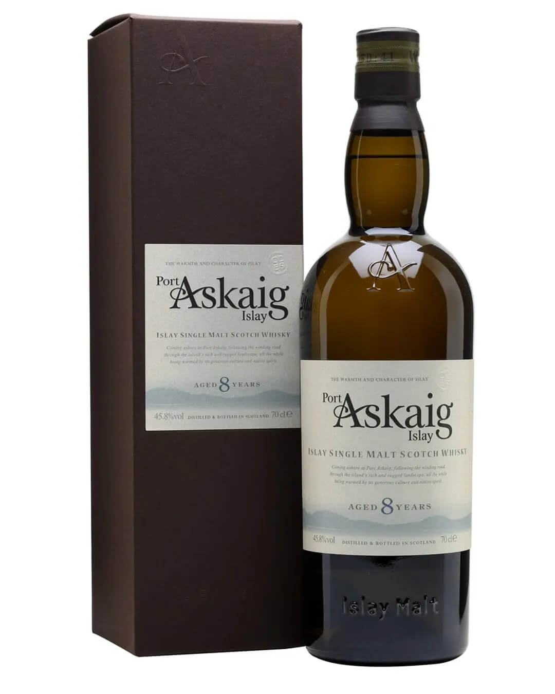 Port Askaig 8 Year Old Malt Whisky, 70 cl