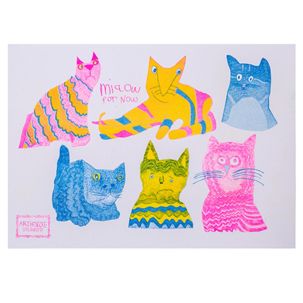 Portico Designs - Arthouse Unlimited Miaow A5 Hard Cover Daily Planner