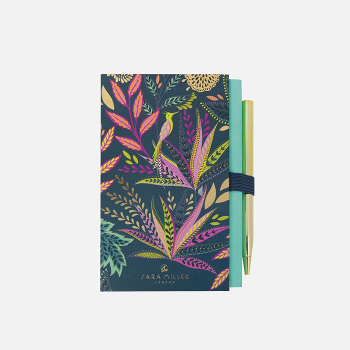 Portico Designs - Sara Miller: Botanic Paradise Mini Notebook and Pen