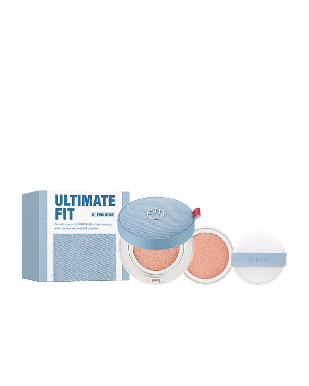 O HUI Ultimate Fit Tone Up Jean Cushion 15g x 2ea (SPF 35/PA++) #Pink Beige