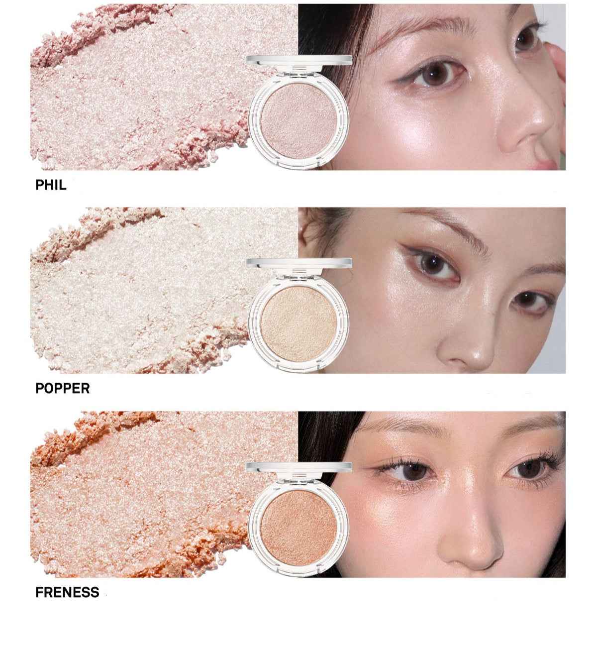 NAMING Fluffy Baked Highlighter 3.8g (3color)