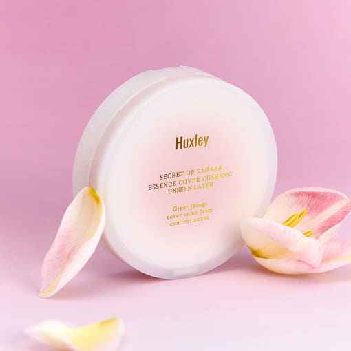 Huxley Essence Cover Cushion Unseen Layer SPF23 PA++ 12g (2color)