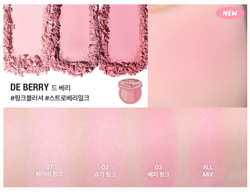 [TOO COOL FOR SCHOOL] Artclass By Rodin Blusher 8.7g #De Berry