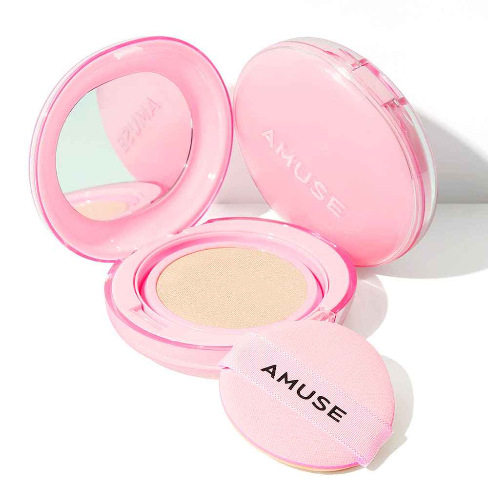AMUSE Dew Power Vegan Cushion SPF 50+ PA++++ 15g (4 Colors)