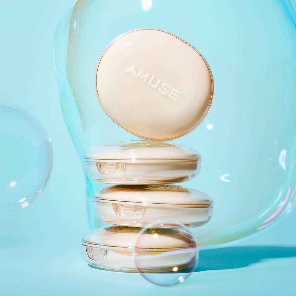 AMUSE Dew Jelly Master Cushion SPF38 PA+++ 15g + 15g(Refill) (4 Colors)