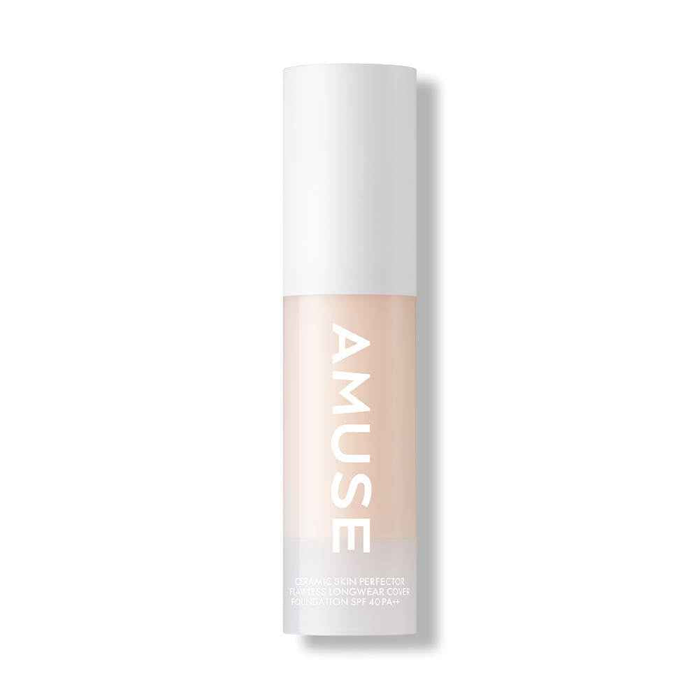 AMUSE Ceramic Skin Perfector Foundation Mini 15mL SPF40 PA++(3 Colors)