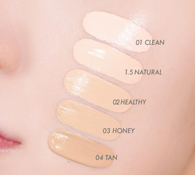 AMUSE Dew Jelly Master Cushion SPF38 PA+++ 15g (4 Colors)