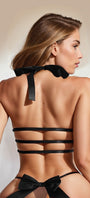 Bow Bra and Panty Lingerie Set