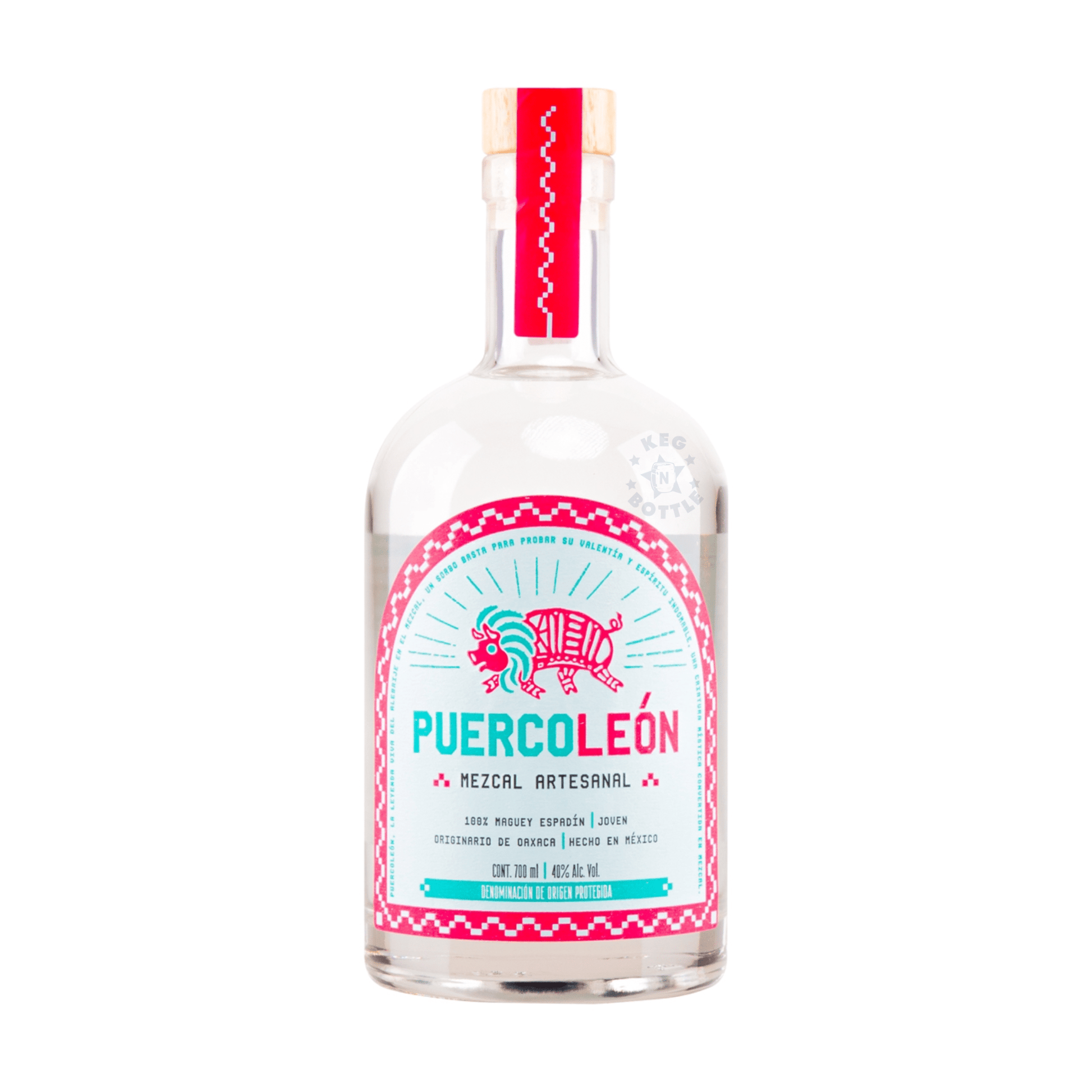 Puercoleon Joven Mezcal Artesanal (750 ml)