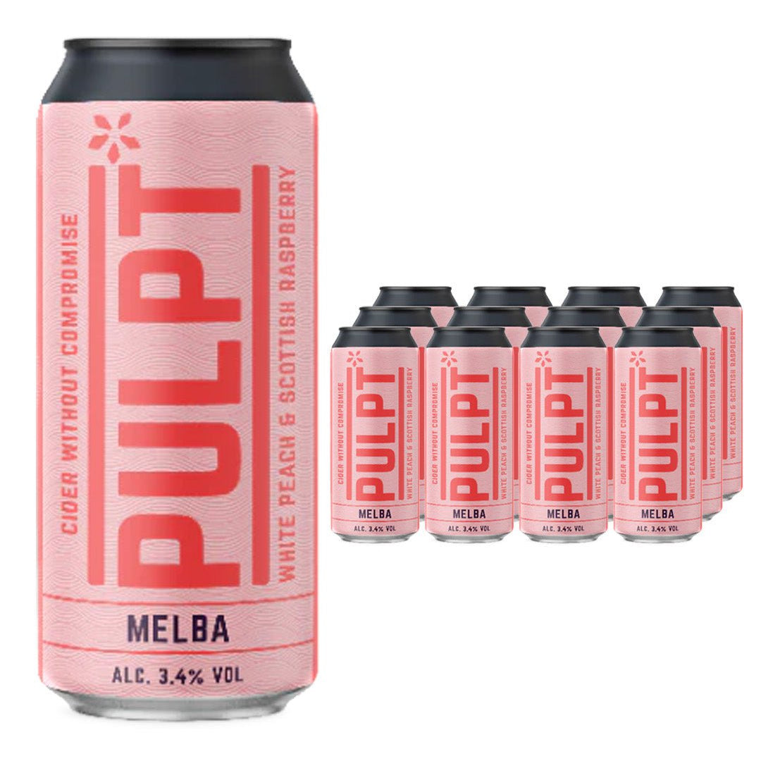 Pulpt Melba Cider Can Multipack, 12 x 440 ml