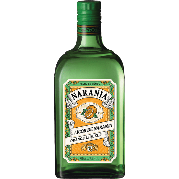 Pura Vida Naranja Licor De Naranja Orange Liqueur 750 ml