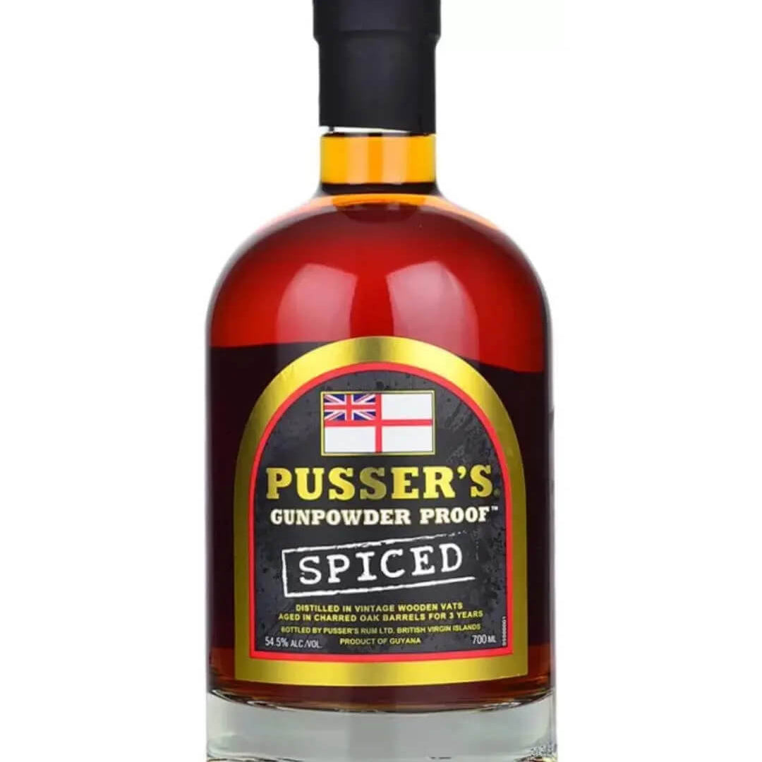 Pusser's Gunpowder Proof Spiced Rum, 70 cl