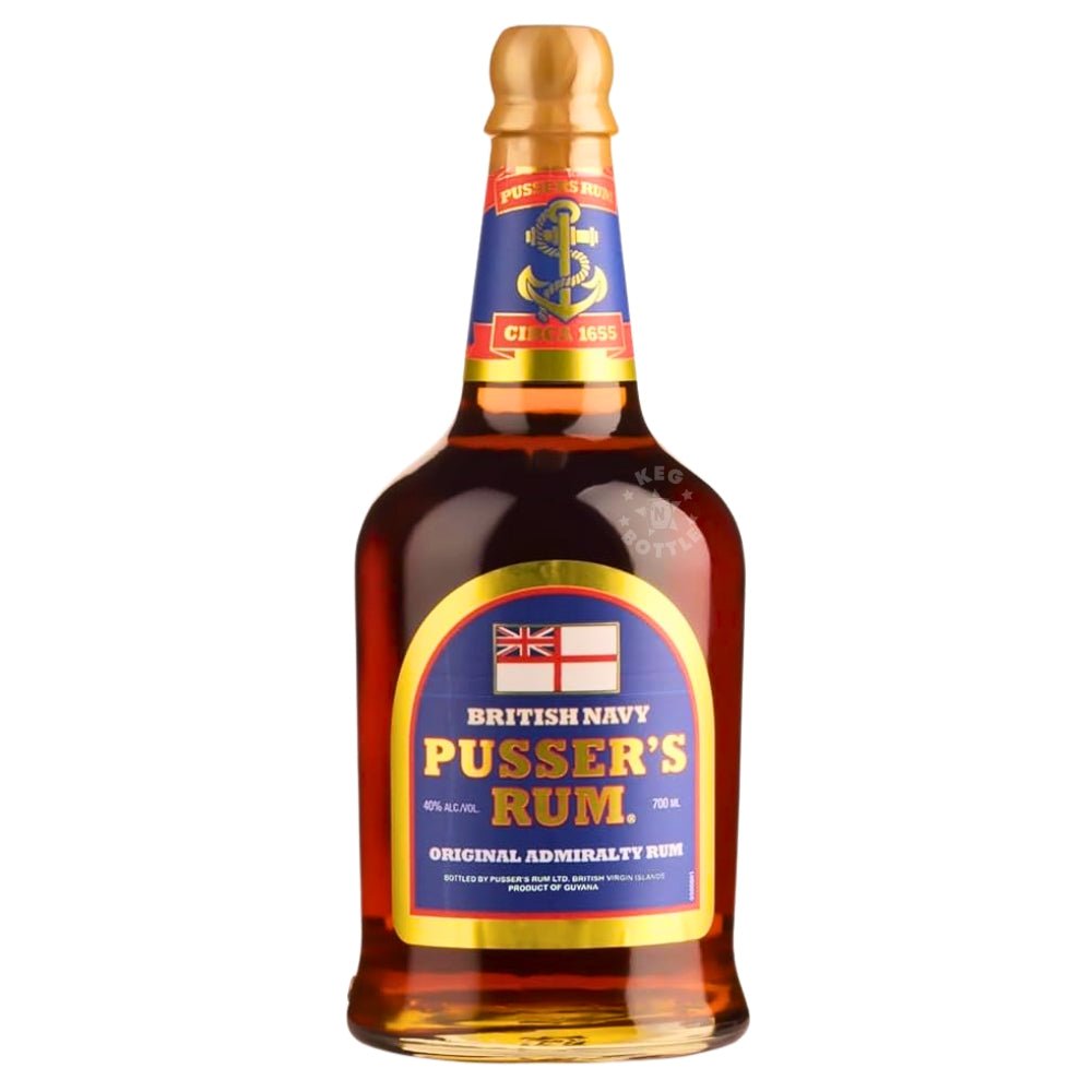 Pusser’s British Navy Original Admiralty Rum (750 ml)