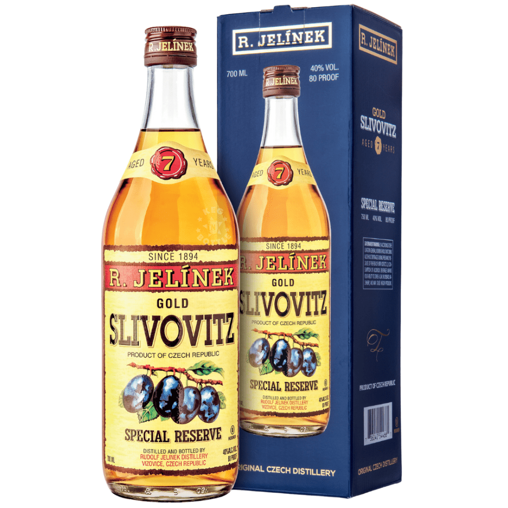 R. Jelinek 7 Year Special Reserve Plum Slivovitz Brandy (700mL)