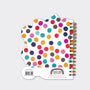 Rachel Ellen - Polka Dot Dog Shaped Wire Bound Notebook