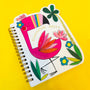 Rachel Ellen - Flamingo Shaped Wire Bound Notebook