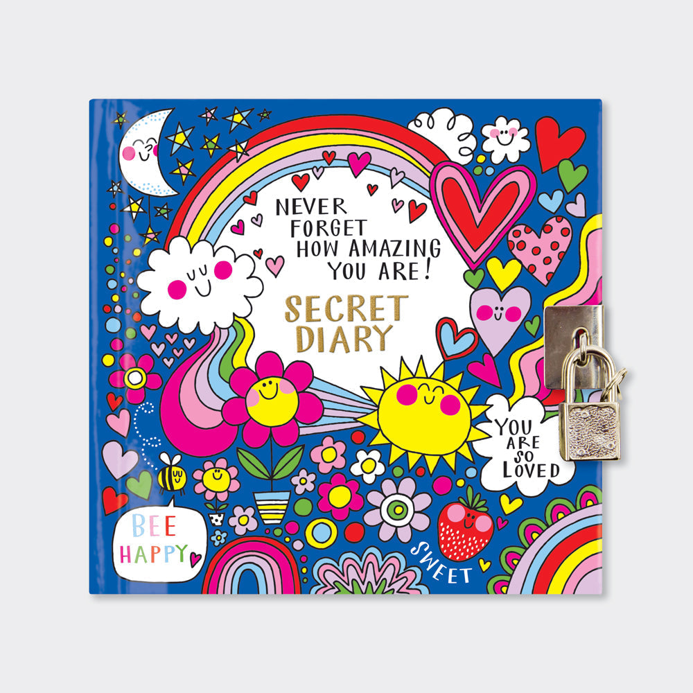 Rachel Ellen - Never forget how amazing you are! Lockable Secret Diary