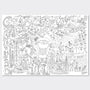 Rachel Ellen - Santa Claus and Friends Giant Coloring Posters