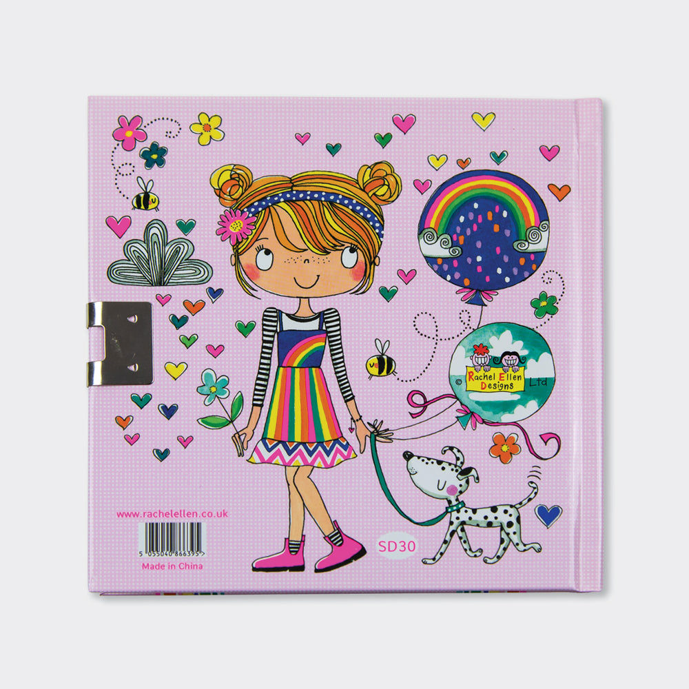 Rachel Ellen - Over the Rainbow Lockable Secret Diary