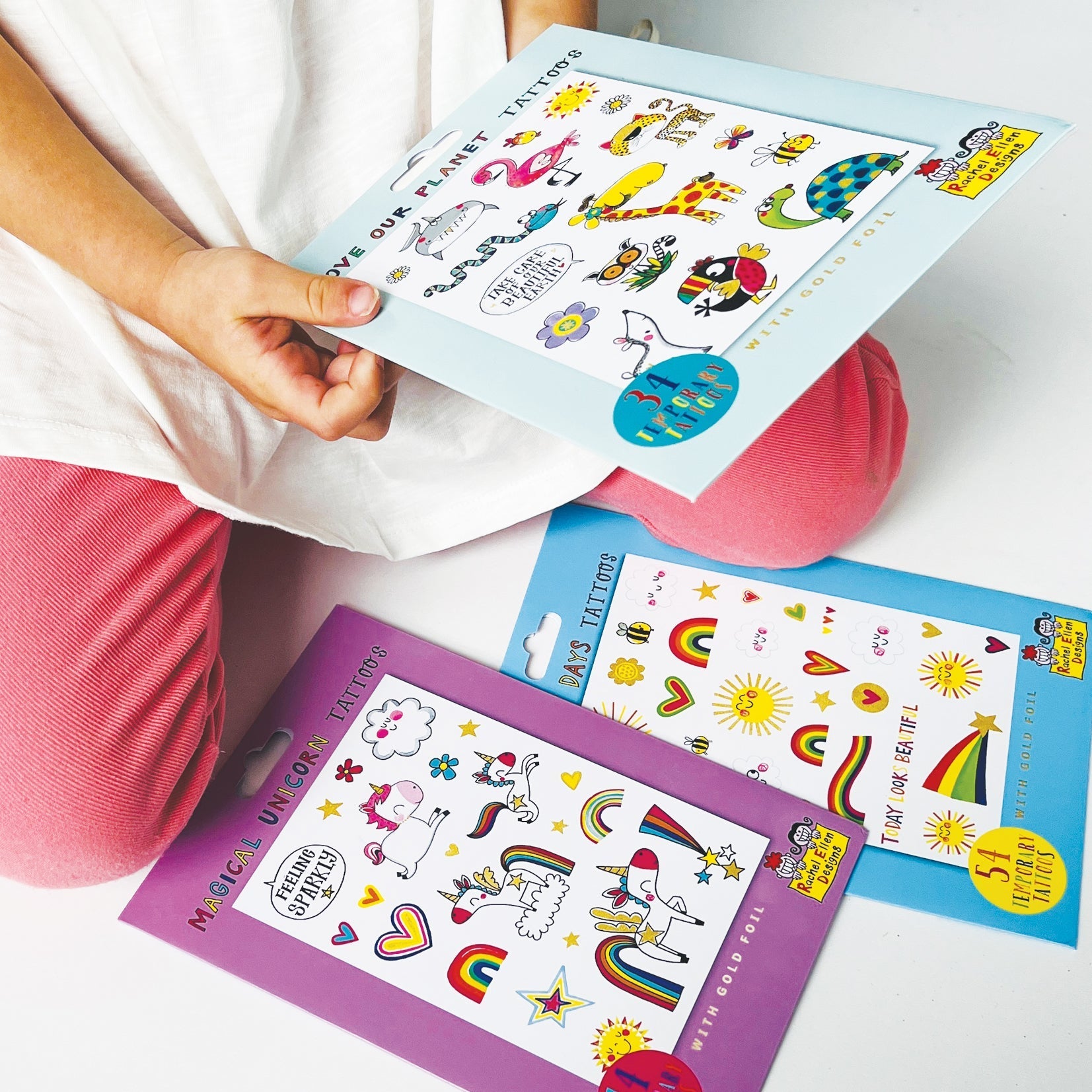 Rachel Ellen - Spooky Halloween Children Temporary Tattoos