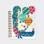 Rachel Ellen - Crocodile Shaped Wire Bound Notebook