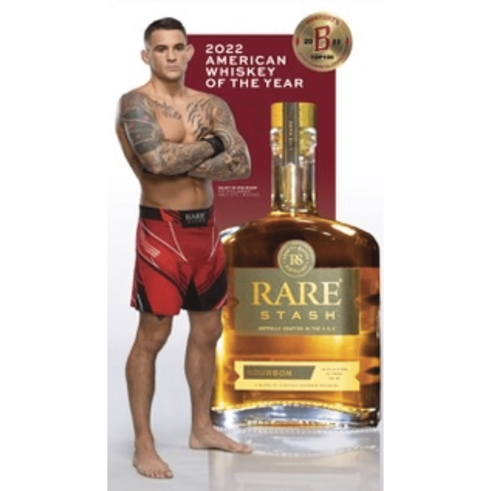 Rare Stash Bourbon #2 by Dustin Poirier (750 ml)
