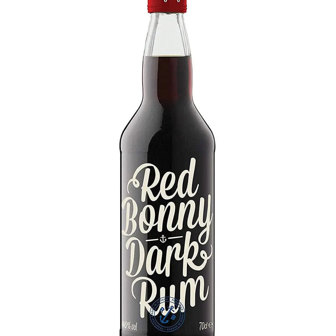 Red Bonny Navy Dark Guyana Rum, 70 cl