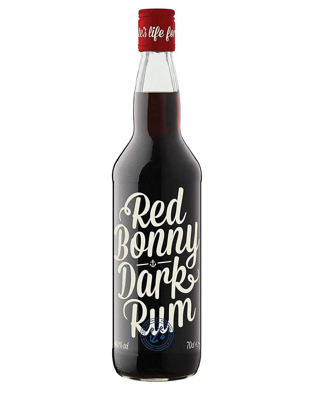Red Bonny Navy Dark Guyana Rum, 70 cl