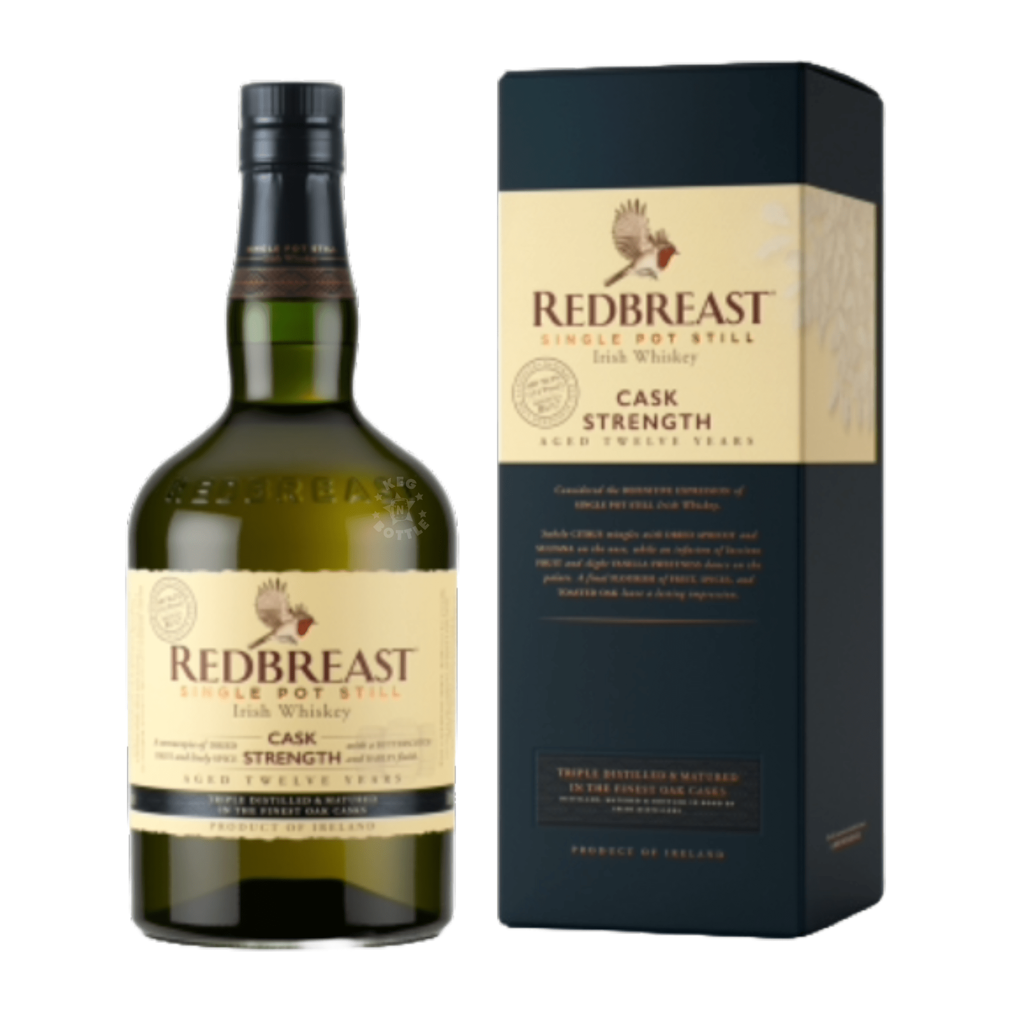 Redbreast 12 Year Cask Strength Irish Whiskey (750 ml)