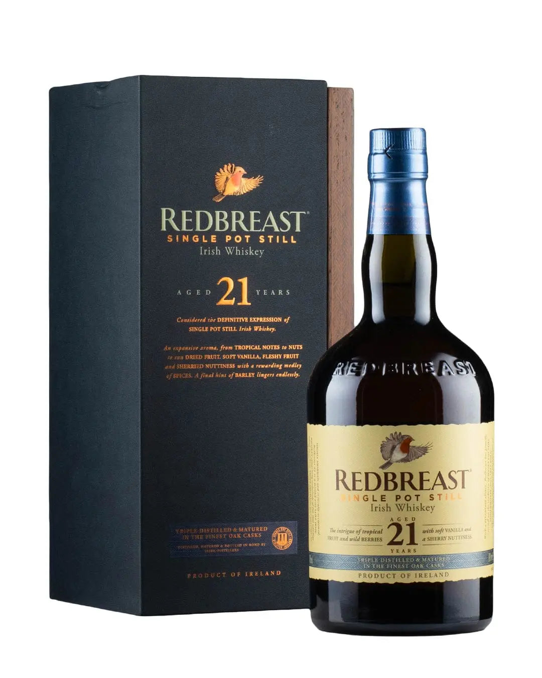 Redbreast 21 Year Old Single Pot Still Irish Whiskey, 70 cl