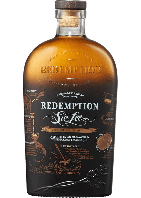 Redemption Sur Lee Specialty Series Straight Rye Whiskey (750mL)