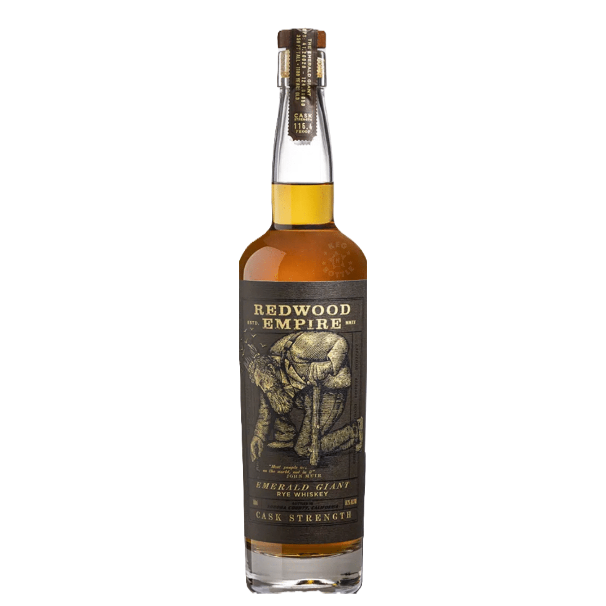 Redwood Empire Emerald Giant Rye Cask Strength (750 mL)