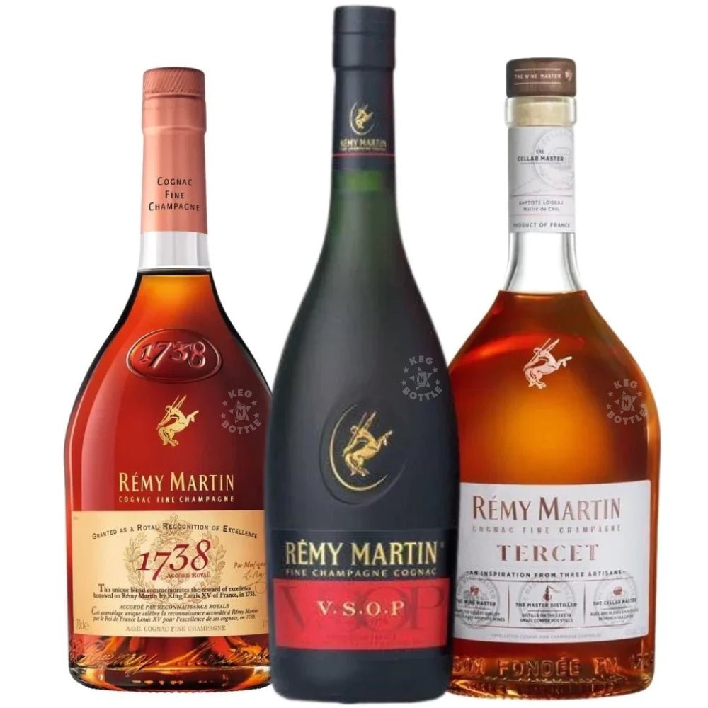 Remy Martin Cognac Bundle (3 x 750 ml)