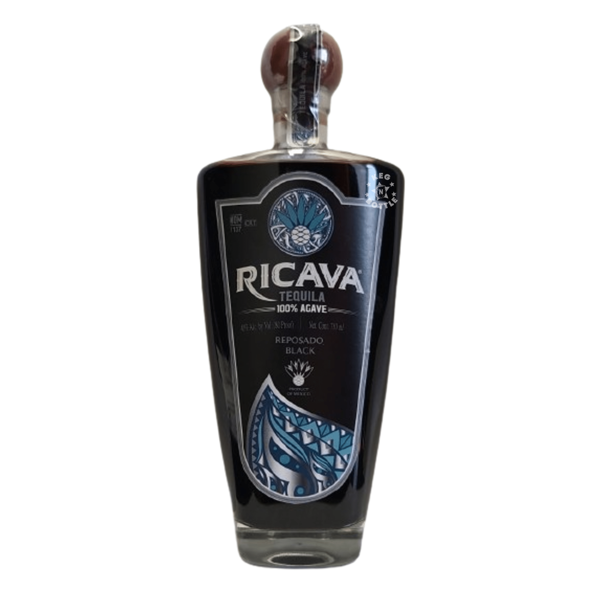 Ricava Reposado Black Tequila (750 ml)