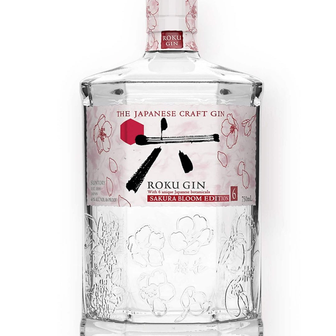 Roku Sakura Bloom Limited Edition Japanese Craft Gin, 70 cl