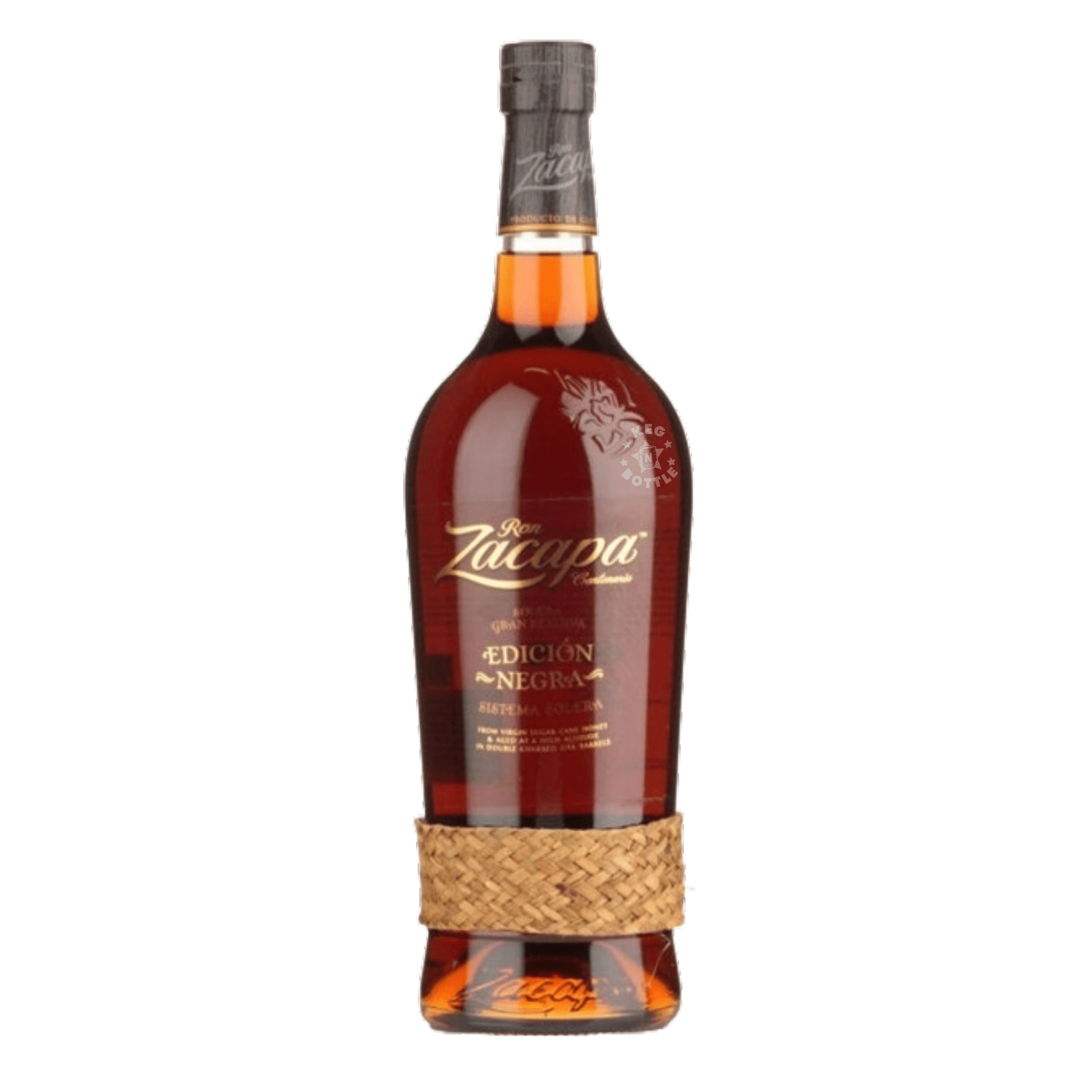 Ron Zacapa Centenario Solera Gran Reserva Edicion Negra Rum (750 ml)
